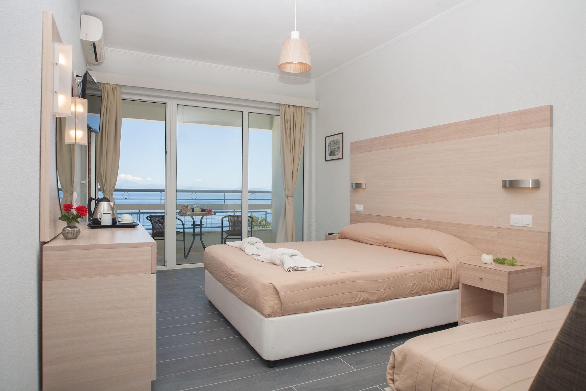 Alexandros Hotel Перама Экстерьер фото