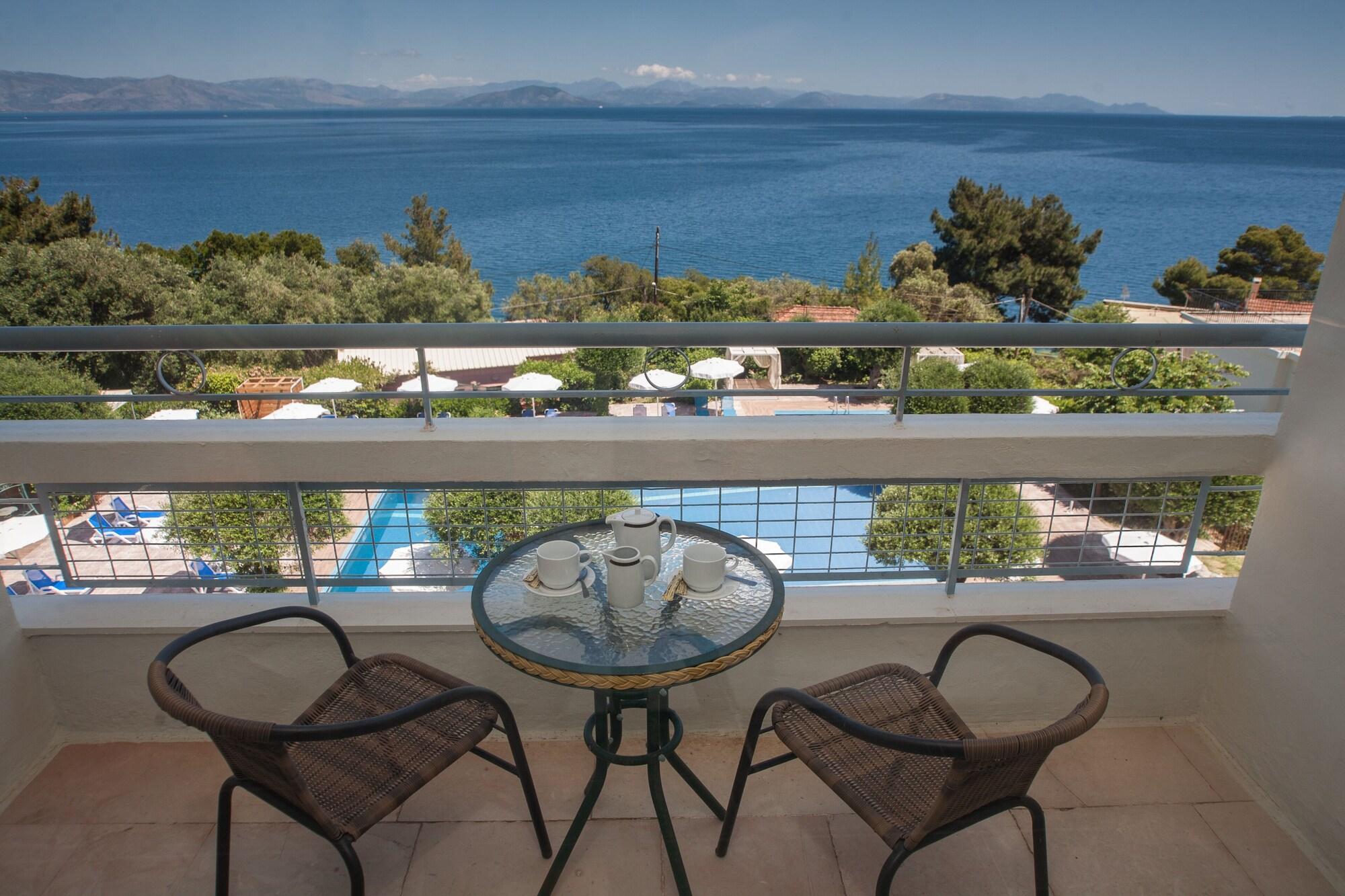 Alexandros Hotel Перама Экстерьер фото